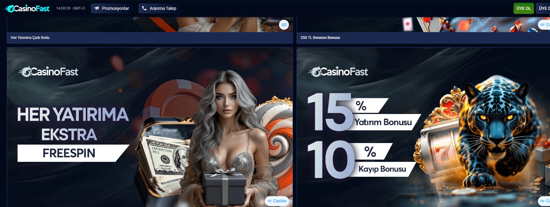 Casinofast Mobil Giriş